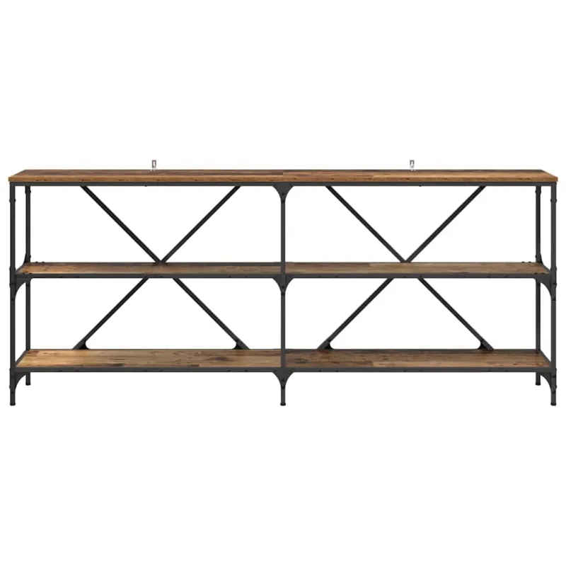 Konsolinis stalas Senas medis 180 x 30 x 75 cm Apdirbta mediena