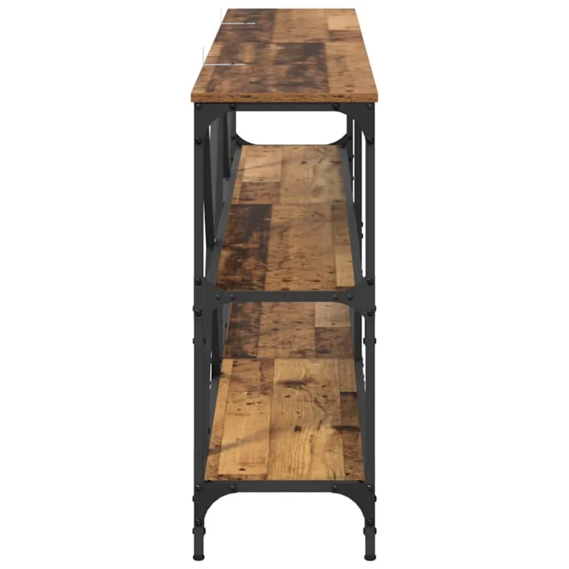 Konsolinis stalas Senas medis 180 x 30 x 75 cm Apdirbta mediena