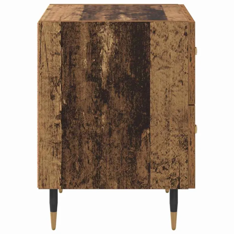 Šalia lovos spintelė 2 pcs Senas medis 40 x 35 x 47,5 cm