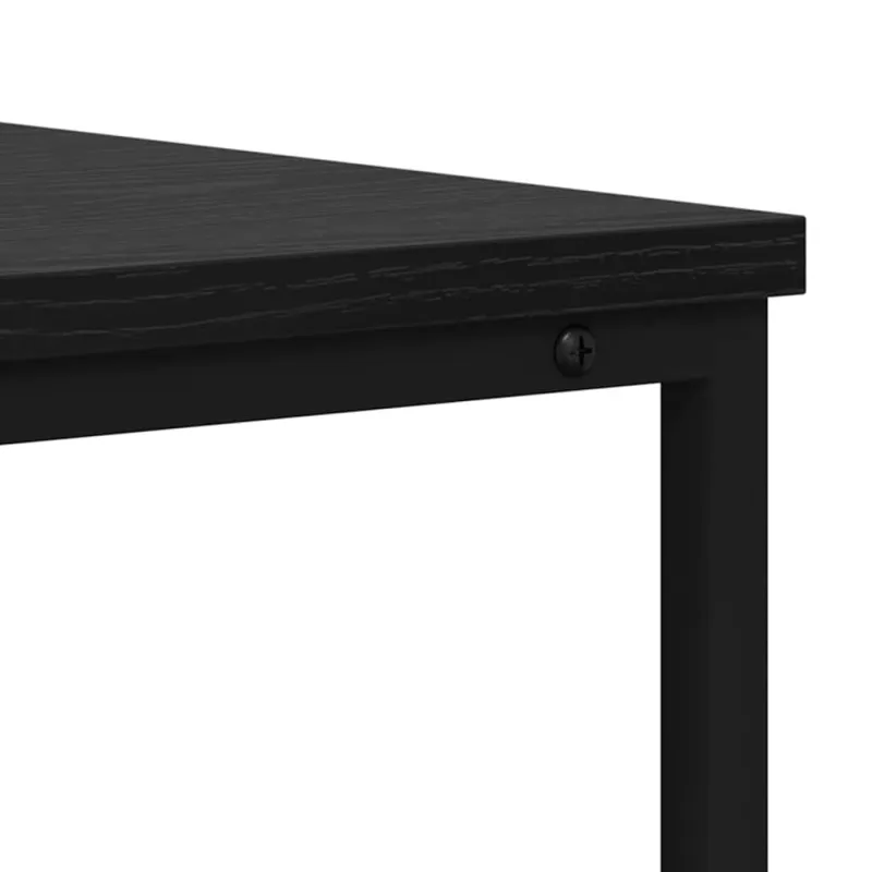 Konsolinis stalas su stalčių Juodas ąžuolas 100 x 40 x 75 cm