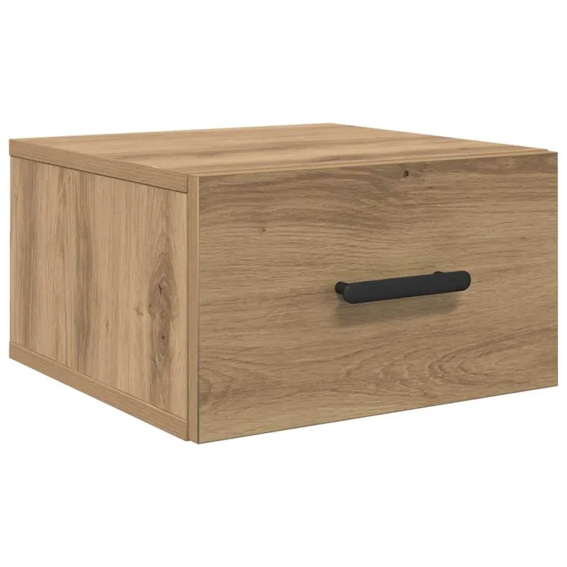 Šalia lovos spintelė 2 pcs Amatininkų ąžuolas 35 x 35 x 20 cm