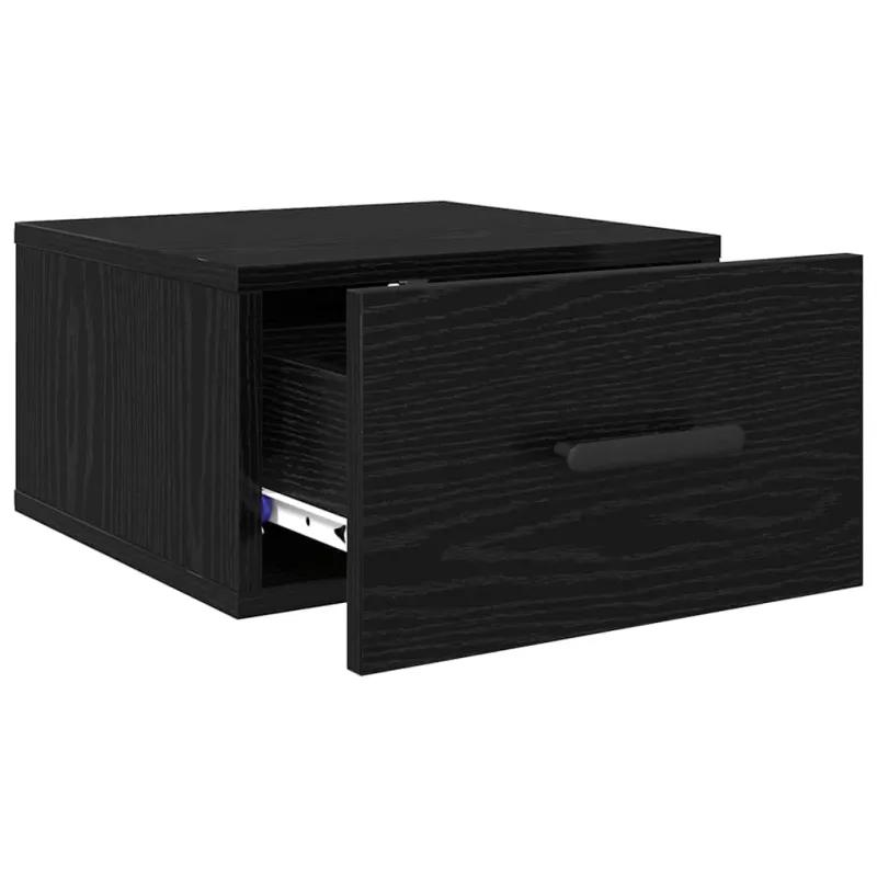 Šalia lovos spintelė 2 pcs Juodas ąžuolas 35 x 35 x 20 cm