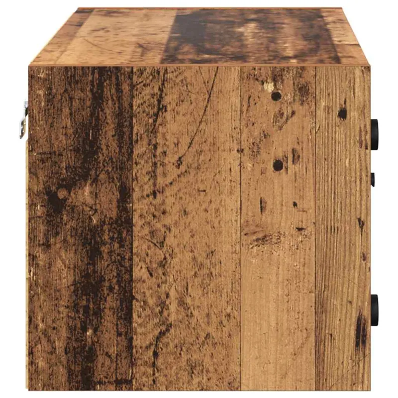 Sieniniai baldai 2 pcs Senovinis medis 68 x 37 x 35 cm
