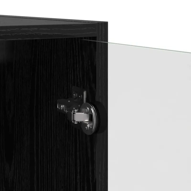 Sieninė spintelė Juodas ąžuolas 102 x 37 x 35 cm