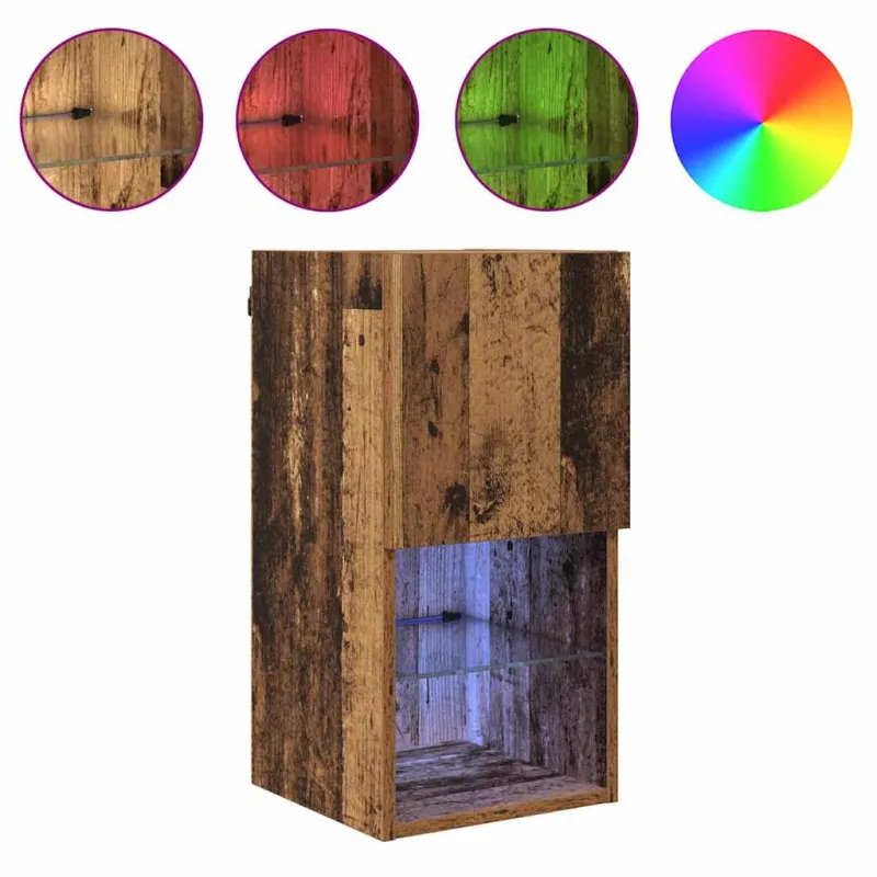 Sieninis televizoriaus stovas Senas medis 30,5 x 30 x 60 cm