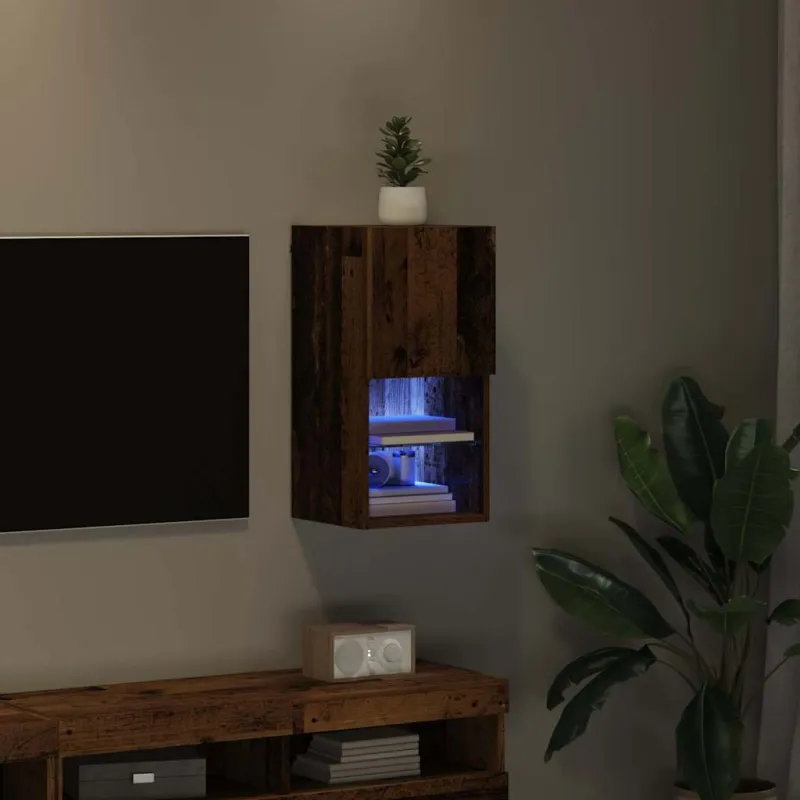 Sieninis televizoriaus stovas Senas medis 30,5 x 30 x 60 cm