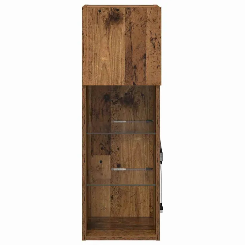Sieninis televizoriaus stovas Senas medis 30,5 x 30 x 90 cm