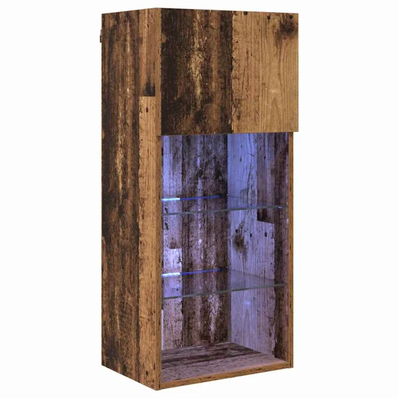 Sieninis televizoriaus stovas Senas medis 40,5 x 30 x 90 cm