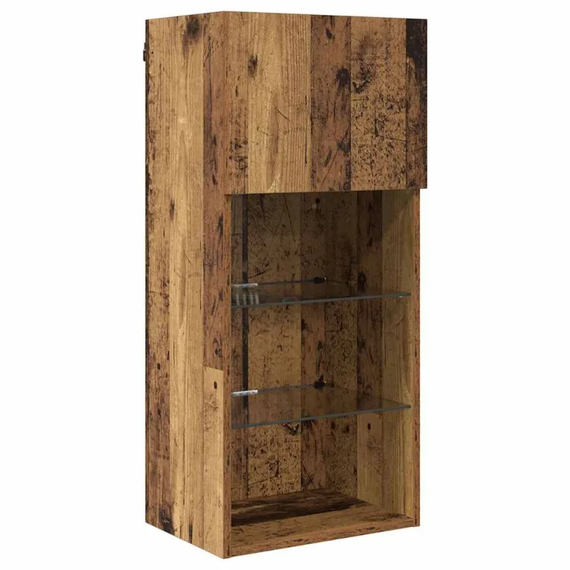 Sieninis televizoriaus stovas Senas medis 40,5 x 30 x 90 cm