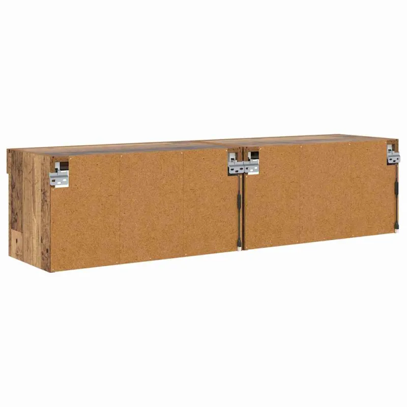 TV spintelių komplektas 2 pcs Senovinis medis 60 x 30 x 30 cm