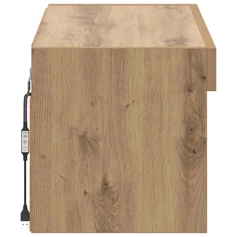 TV spintelių komplektas Amatininkų ąžuolas 60 x 30 x 30 cm