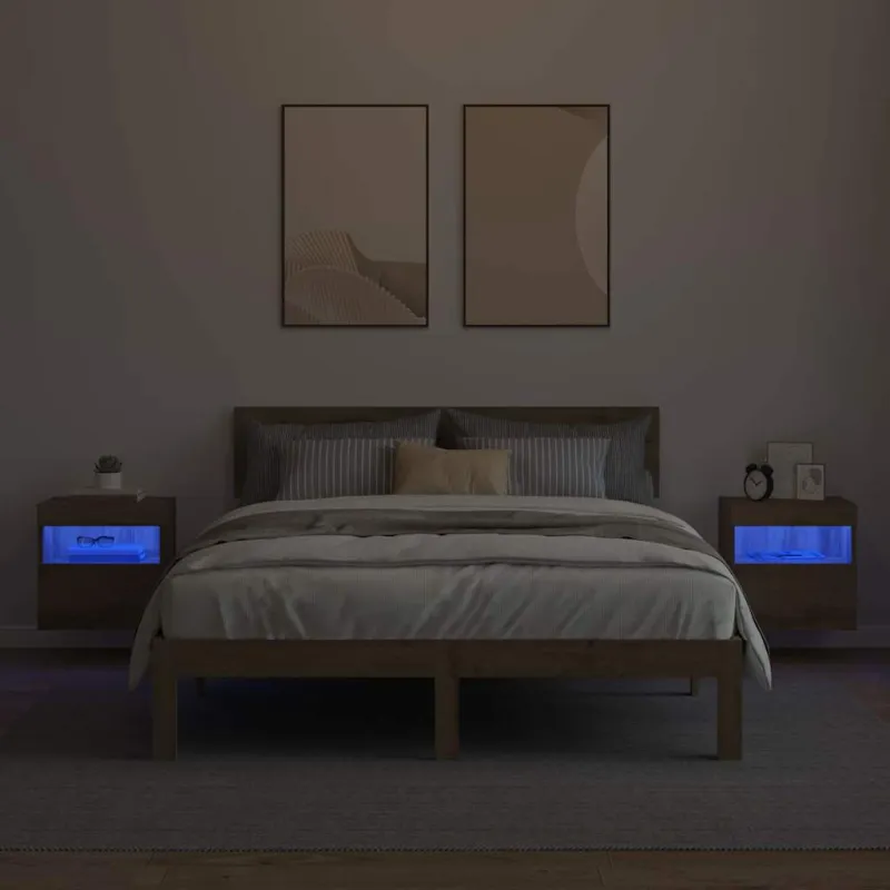 TV sieniniai spintelės 2 pcs Amatininkų ąžuolas 40 x 30 x 40 cm