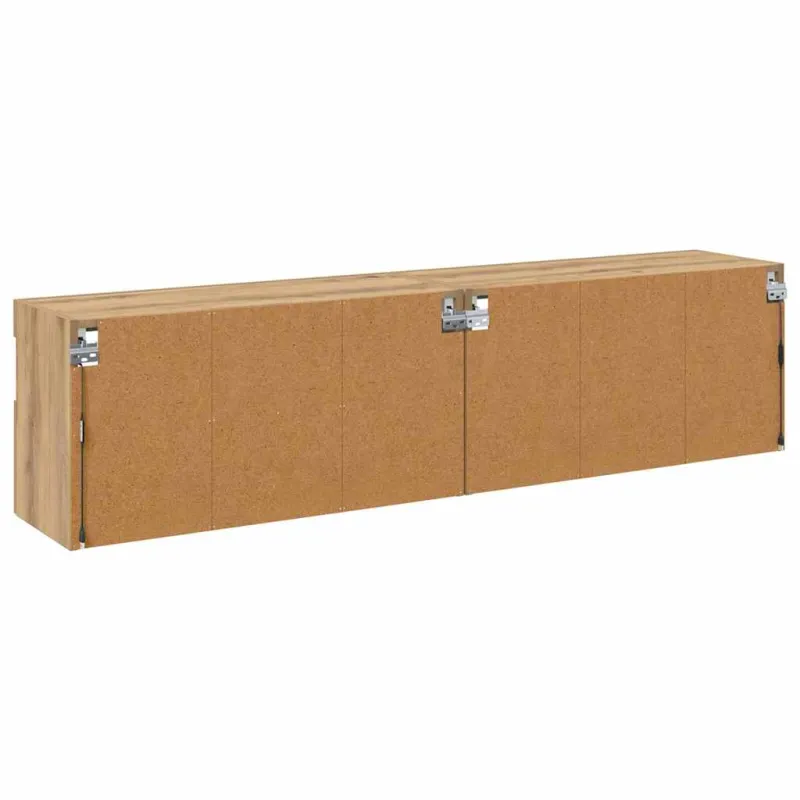 TV sieniniai spintelės 2 pcs Amatininkų ąžuolas 80 x 30 x 40 cm