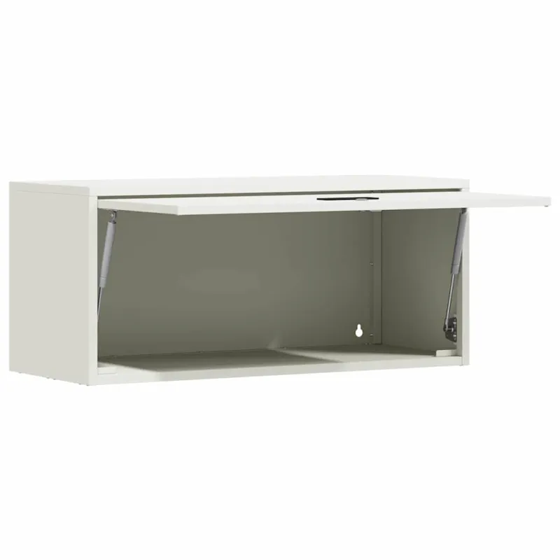 Sieninis kabinetas garažui Balta 80 x 33 x 35 cm