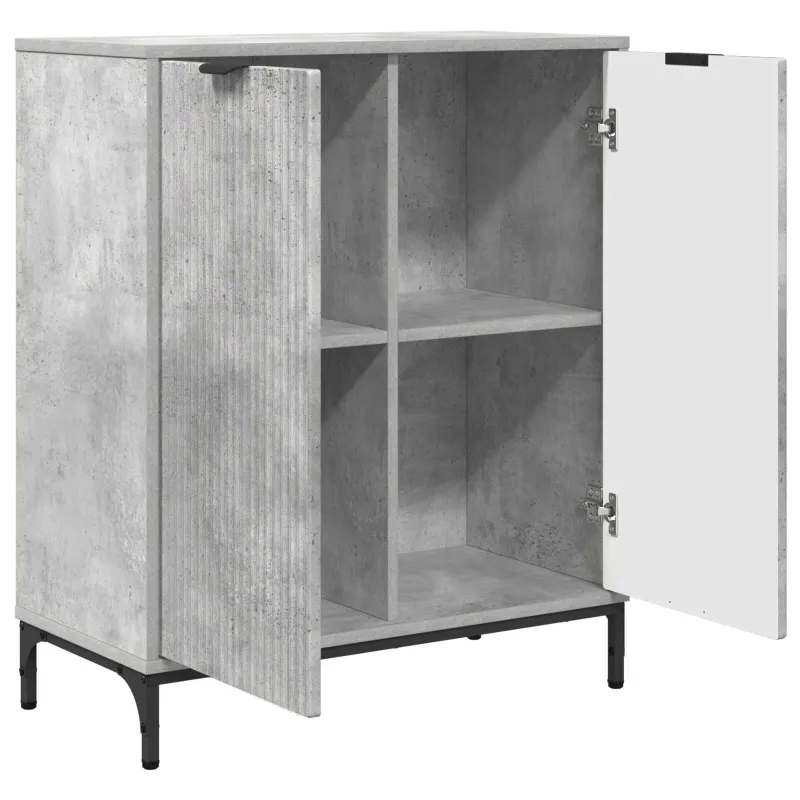 Kabalas Betono pilka 69,5 x 33 x 82 cm Apdirbta mediena