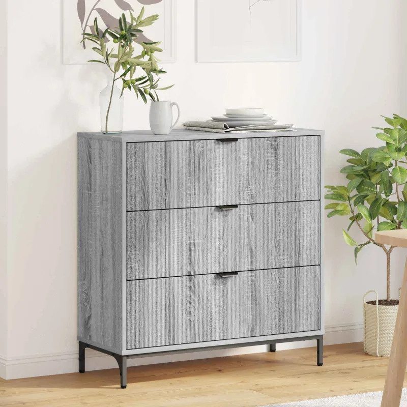Kabalas Pilkas Sonoma 79,5 x 33 x 82 cm Apdirbta mediena