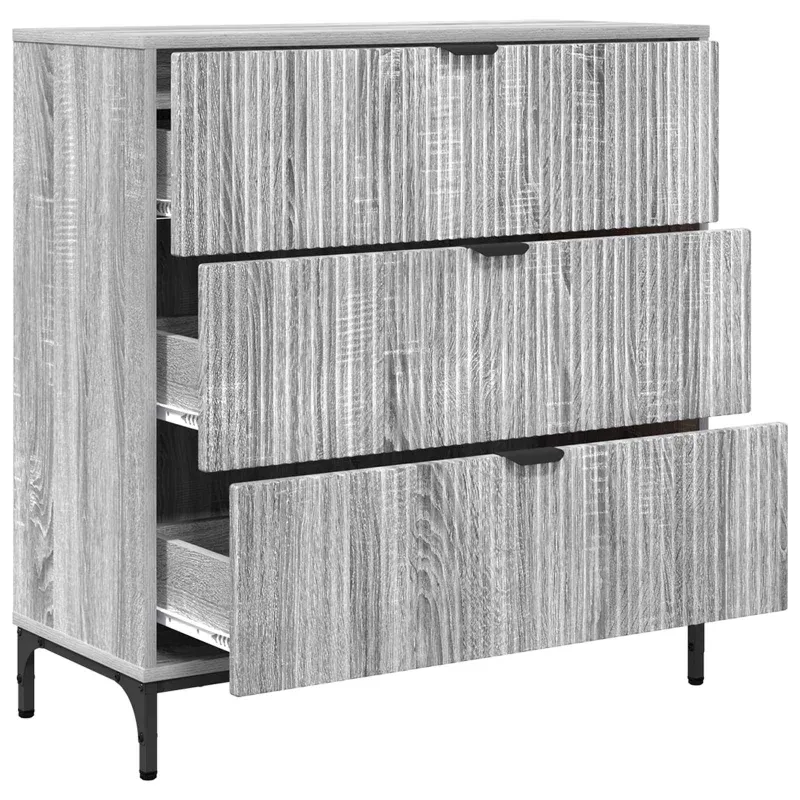 Kabalas Pilkas Sonoma 79,5 x 33 x 82 cm Apdirbta mediena