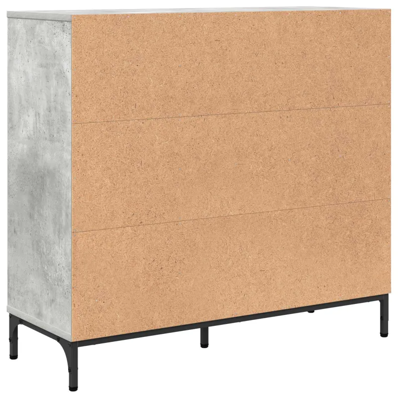 Kabalas Betono pilka 89,5 x 33 x 82 cm Apdirbta mediena