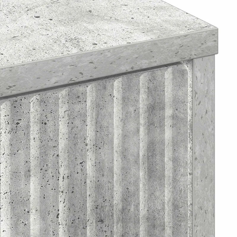 Kabalas Betono pilka 89,5 x 33 x 82 cm Apdirbta mediena