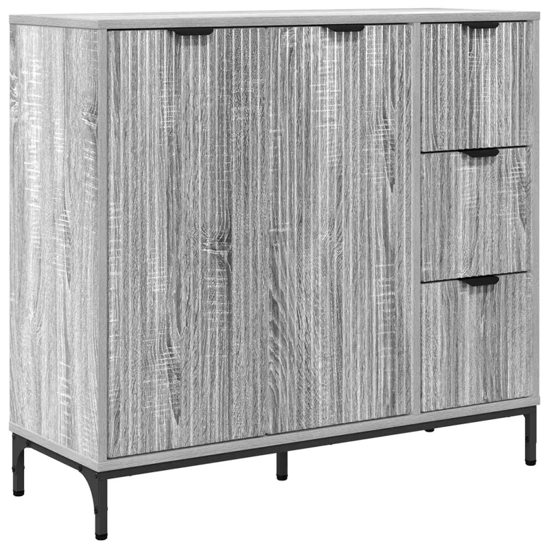 Kabalas Pilkas Sonoma 89,5 x 33 x 82 cm Apdirbta mediena