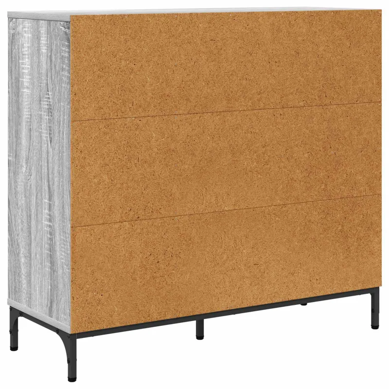 Kabalas Pilkas Sonoma 89,5 x 33 x 82 cm Apdirbta mediena