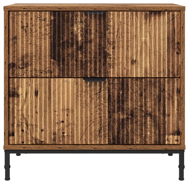 Naktinis staliukas su stalčių Sena mediena 63.5 x 36 x 61 cm