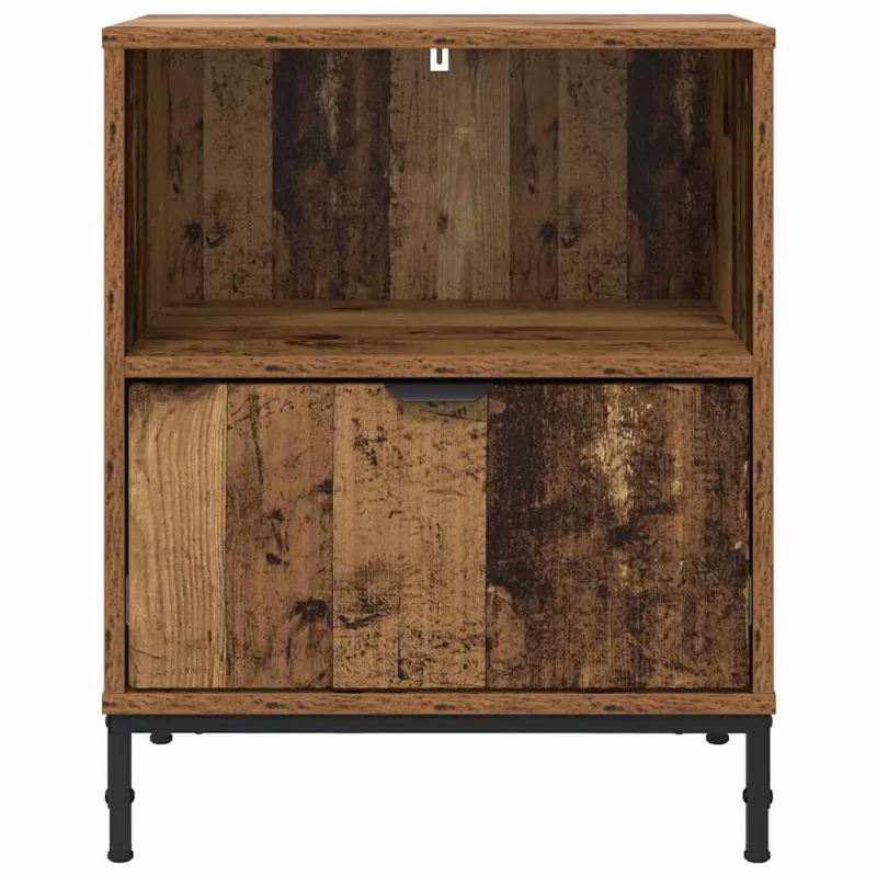Šalia lovos spintelė 2 pcs Sena mediena 49 x 36 x 61 cm