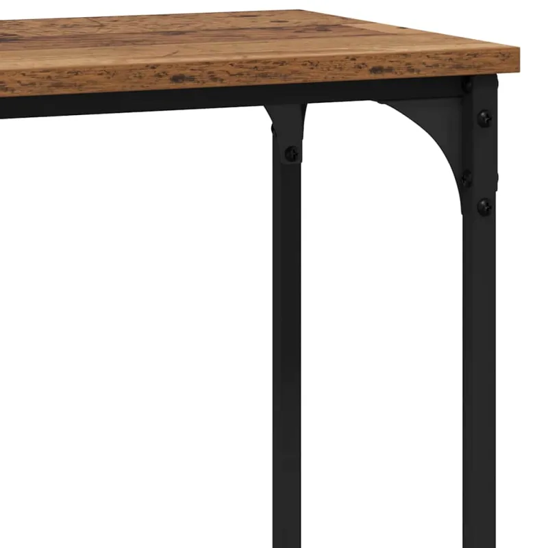 Konsolinis stalas su lentyna Sena mediena 101 x 30.5 x 75 cm