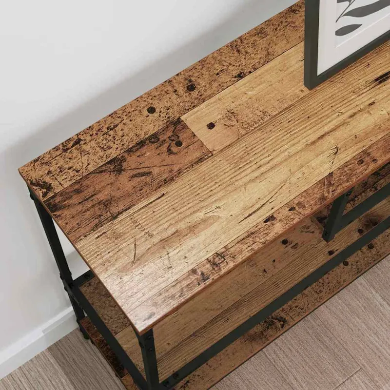 Konsolinis stalas Senas medis 100 x 30 x 75 cm Apdirbta mediena