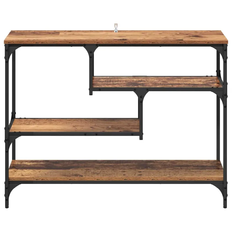 Konsolinis stalas Senas medis 100 x 30 x 75 cm Apdirbta mediena