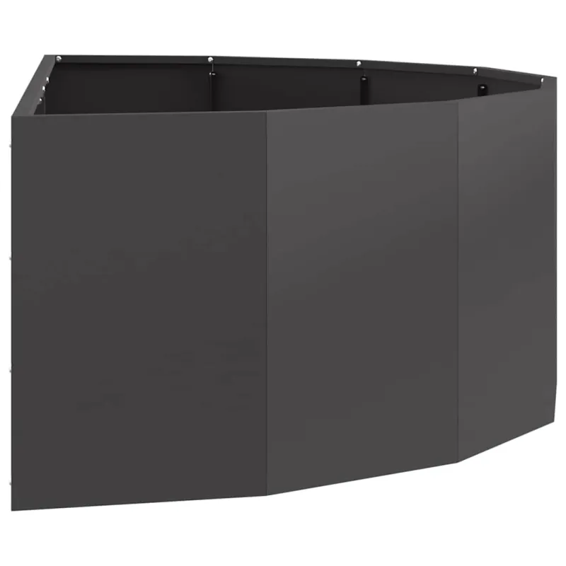 Lovelis Juoda 120 x 60 x 35 cm Plienas