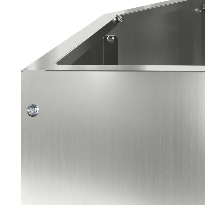 Lovelis Sidabro 120 x 60 x 35 cm Cinkuota plienas