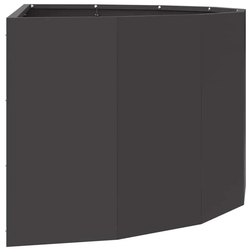 Lovelis Juoda 90 x 45 x 35 cm Plienas