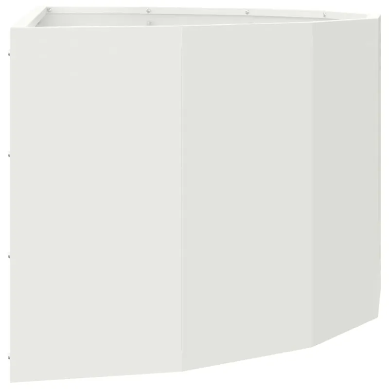 Lovelis Balta 90 x 45 x 35 cm Plienas