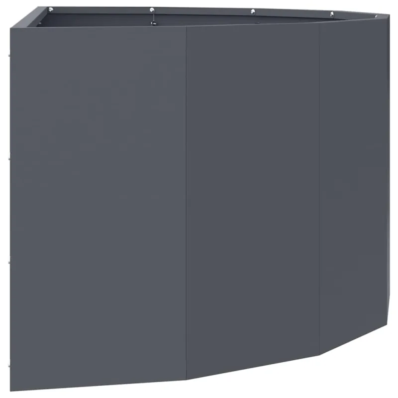 Lovelis Antracitas 90 x 45 x 35 cm Plienas
