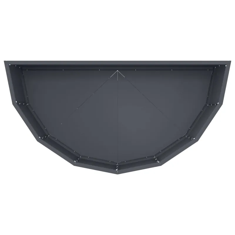 Lovelis Antracitas 90 x 45 x 35 cm Plienas