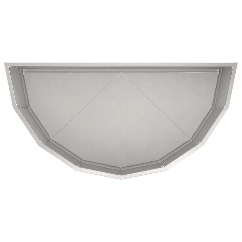 Lovelis Sidabro 90 x 45 x 35 cm Nerūdijantis Plienas