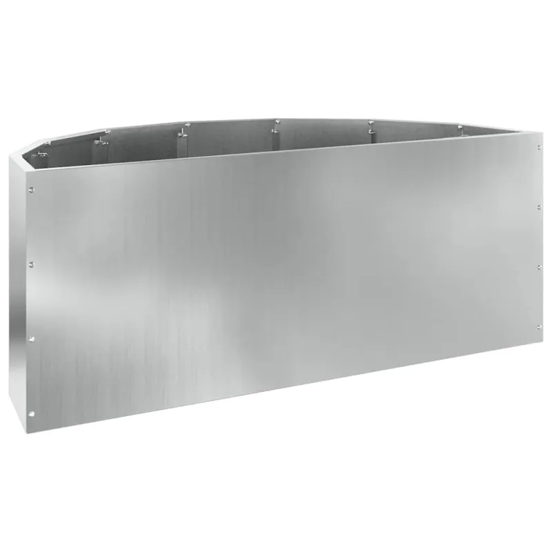 Lovelis Sidabro 90 x 45 x 35 cm Cinkuota plienas