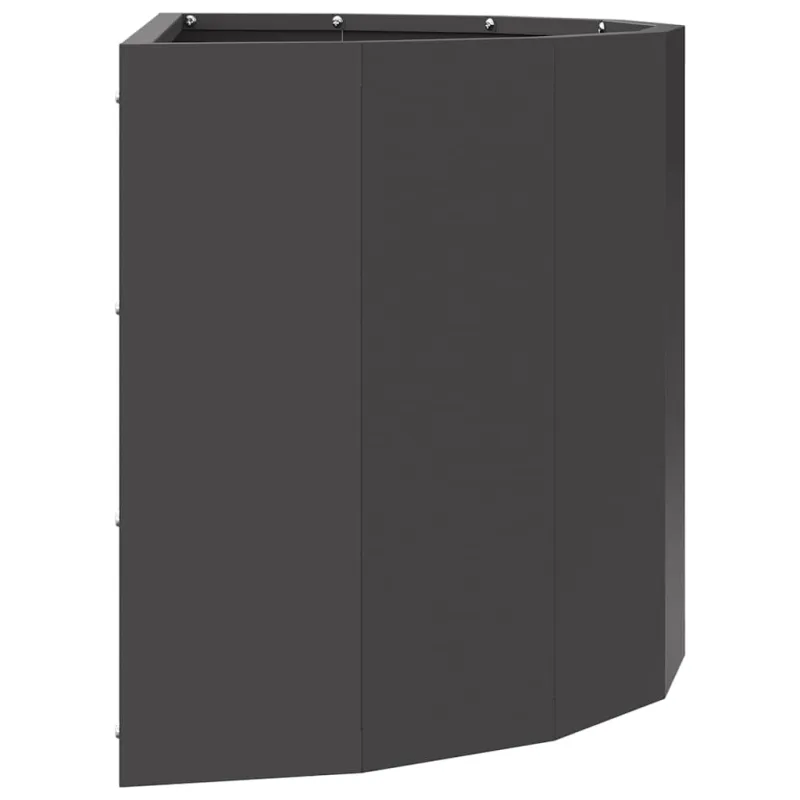Lovelis Juoda 60 x 30 x 35 cm Plienas