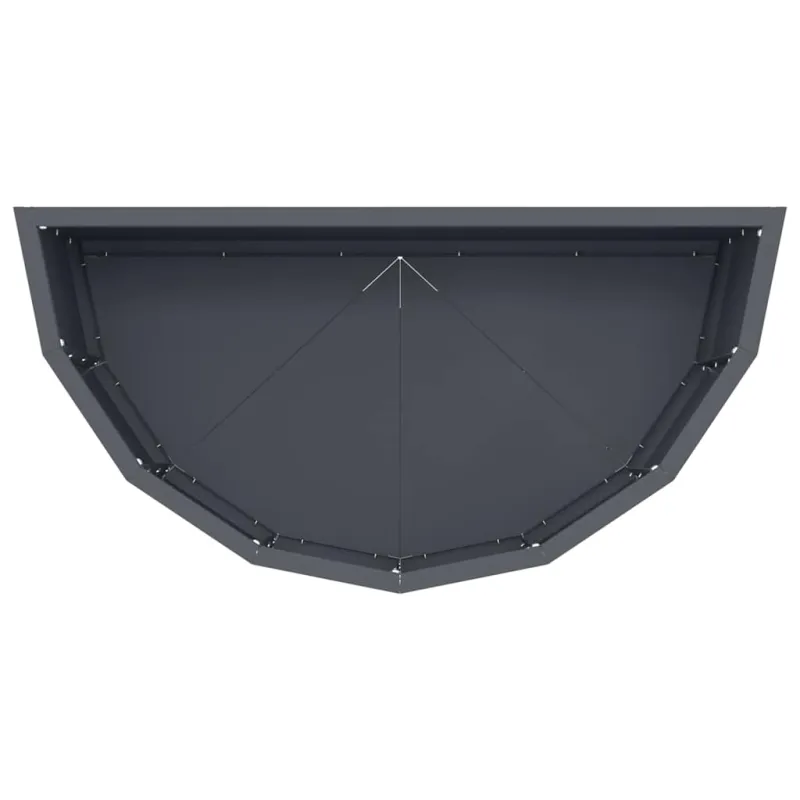 Lovelis Antracitas 60 x 30 x 35 cm Plienas