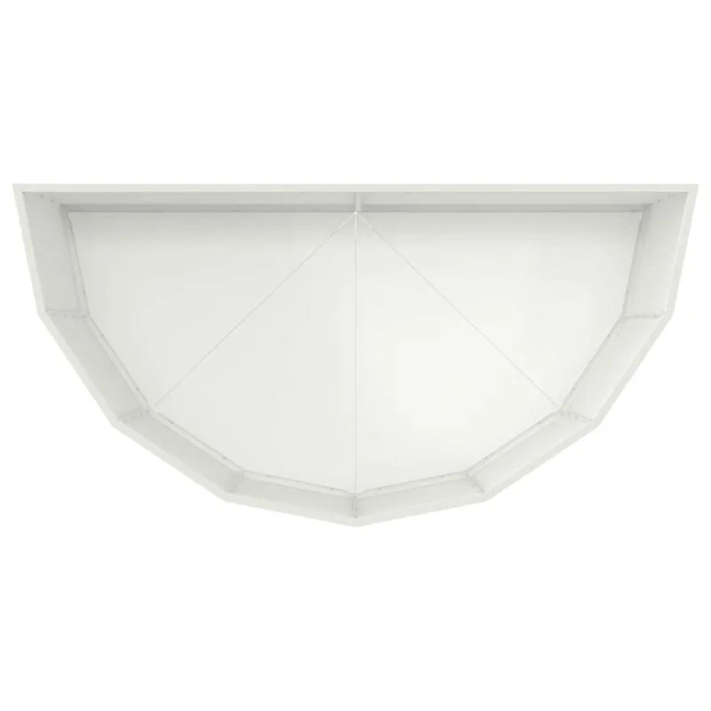 Lovelis Balta 120 x 60 x 50 cm Plienas