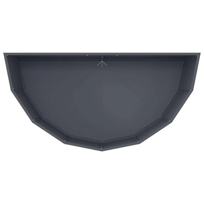 Lovelis Antracitas 120 x 60 x 50 cm Plienas