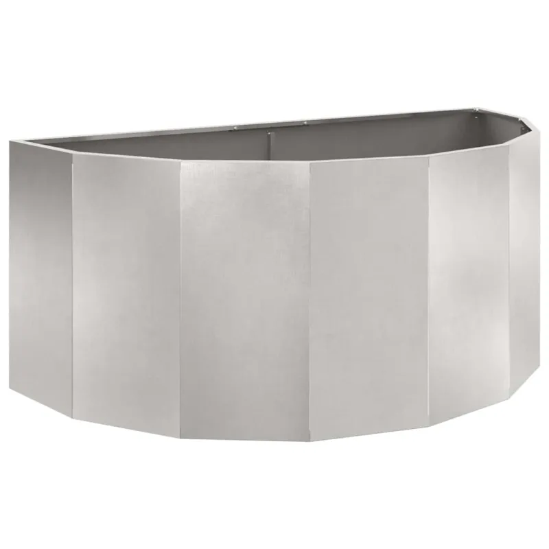 Lovelis Sidabro 120 x 60 x 50 cm Nerūdijantis Plienas