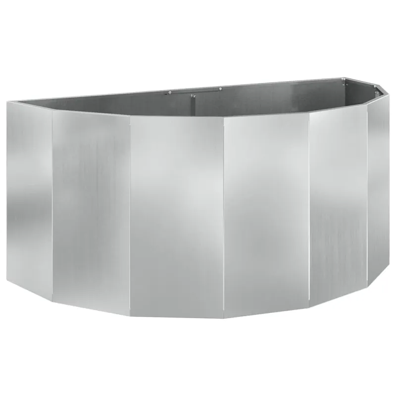 Lovelis Sidabro 120 x 60 x 50 cm Cinkuota plienas