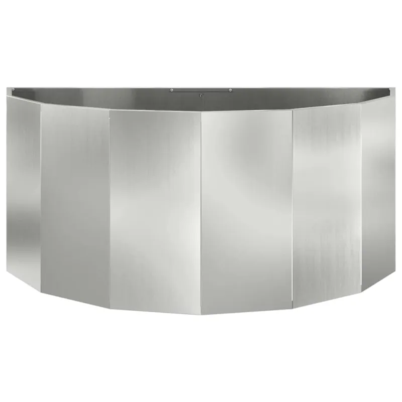 Lovelis Sidabro 120 x 60 x 50 cm Cinkuota plienas