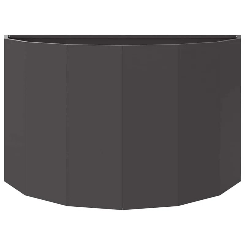 Lovelis Juoda 90 x 45 x 50 cm Plienas
