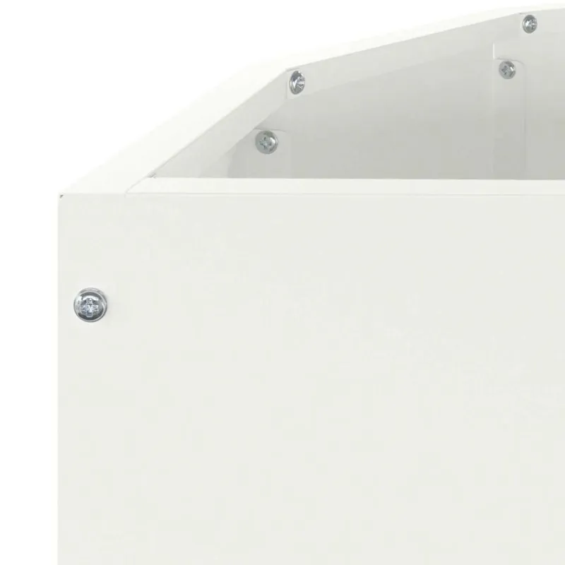 Lovelis Balta 90 x 45 x 50 cm Plienas