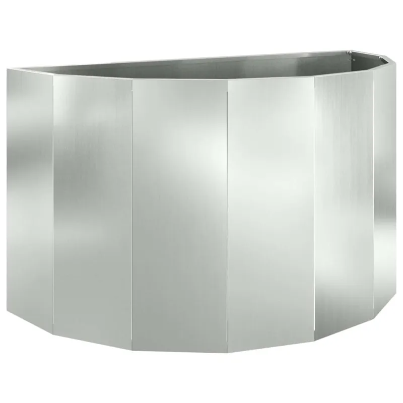Lovelis Sidabro 90 x 45 x 50 cm Cinkuota plienas