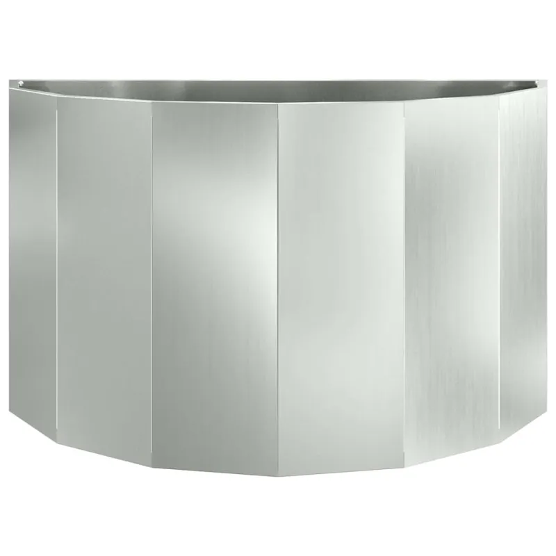 Lovelis Sidabro 90 x 45 x 50 cm Cinkuota plienas