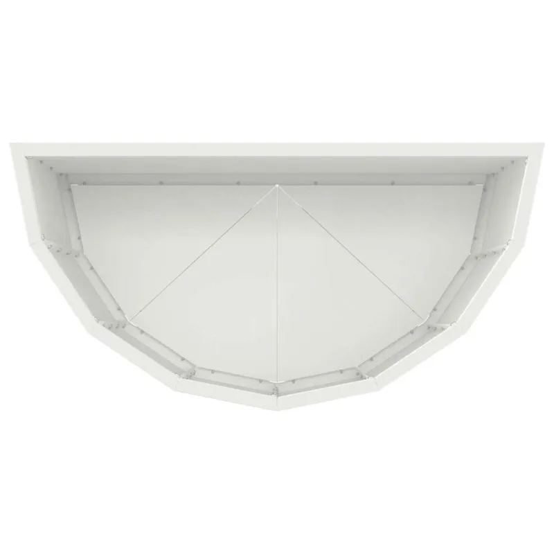 Lovelis Balta 60 x 30 x 50 cm Plienas